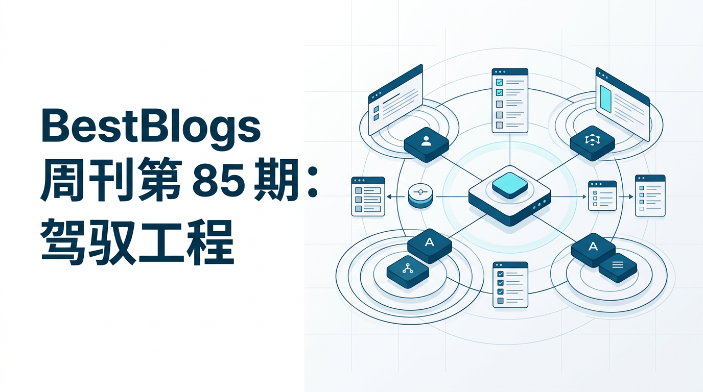 BestBlogs 周刊第 85 期：驾驭工程 - Gino Notes